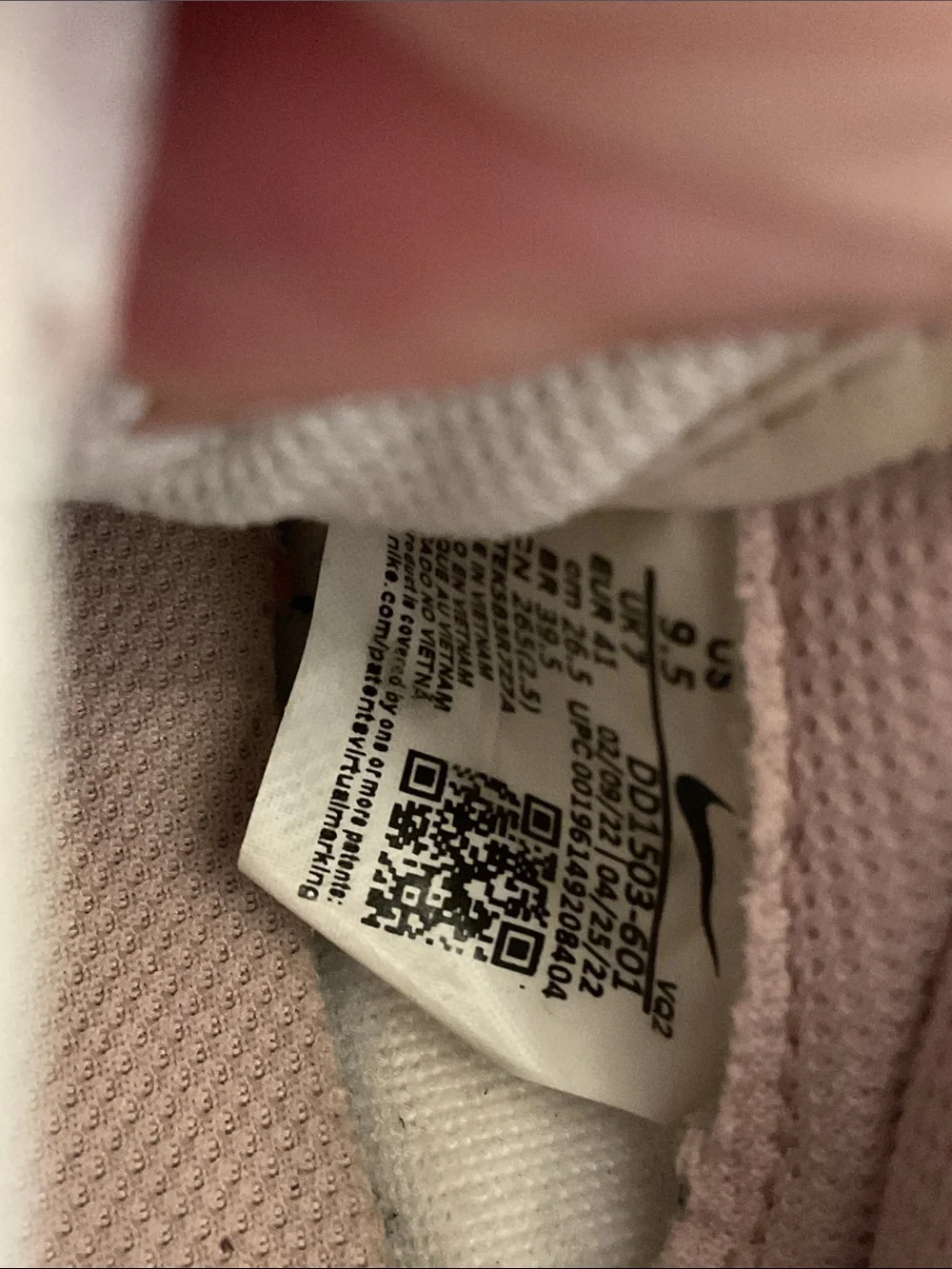 Nike Women’s Dunk Low Pink Oxford